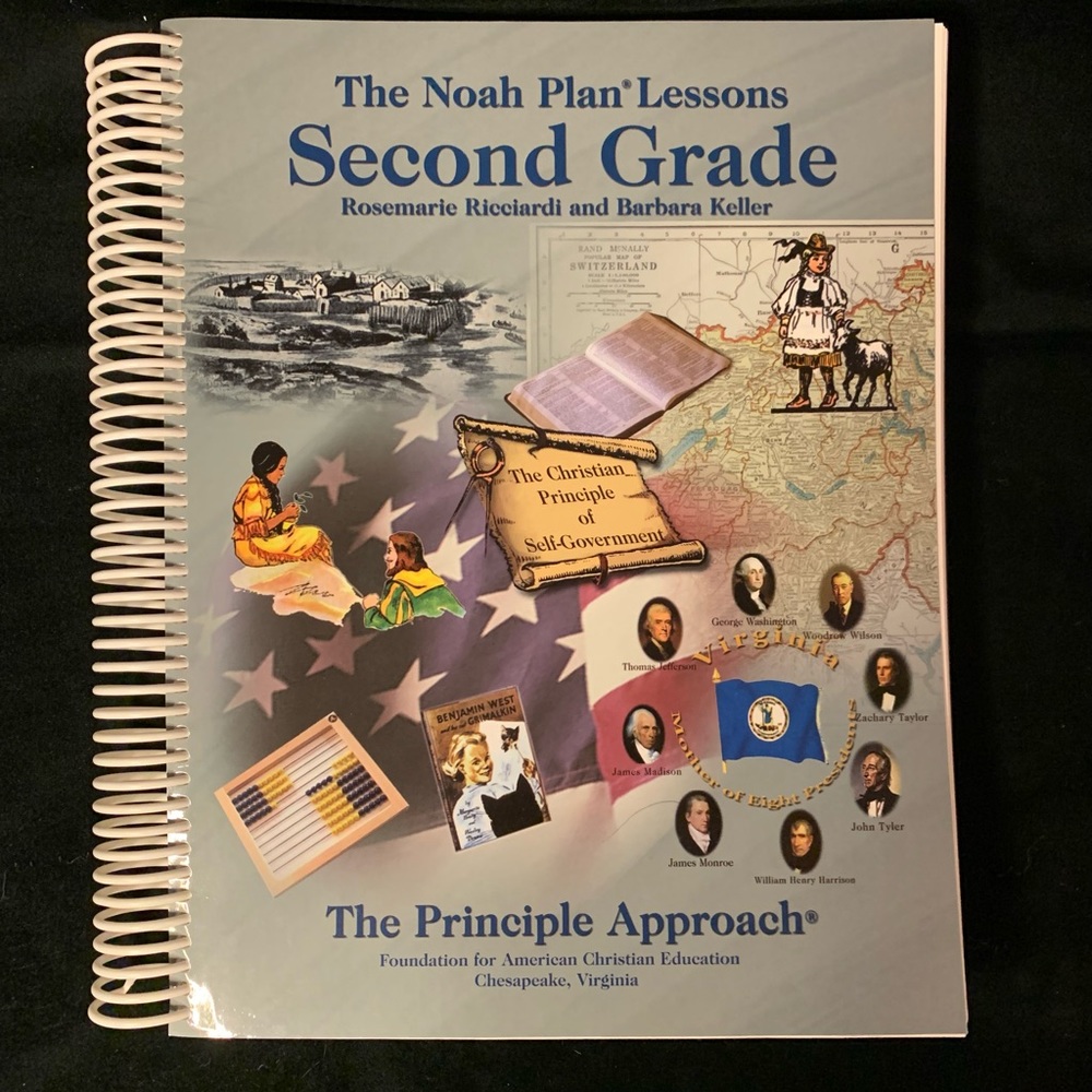2nd Grade Curriculum The Noah Plan Foundation for American Christian Education